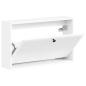 Preview: Wandmontierter Schuhschrank EDE 71 x 17 x 43 cm Holzwerkstoff