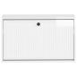 Preview: Wandmontierter Schuhschrank EDE 71 x 17 x 43 cm Holzwerkstoff