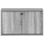 Preview: Wandmontierter Schuhschrank EDE 71 x 17 x 43 cm Holzwerkstoff