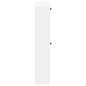 Preview: Wandmontierter Schuhschrank EDE 71 x 17 x 86 cm Holzwerkstoff