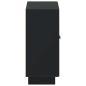 Preview: Schuhschrank EDE 59,5 x 39,5 x 90 cm Holzwerkstoff Schwarz