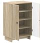 Preview: Schuhschrank EDE 59,5 x 39,5 x 90 cm Holzwerkstoff Sonoma-Eiche