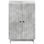 Preview: Schuhschrank EDE 59,5 x 39,5 x 90 cm Holzwerkstoff Betongrau