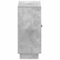 Preview: Schuhschrank EDE 59,5 x 39,5 x 90 cm Holzwerkstoff Betongrau
