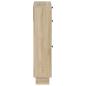 Preview: Schuhschrank EDE 78 x 24 x 103 cm Holzwerkstoff Sonoma-Eiche