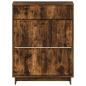 Preview: Schuhschrank EDE 78 x 24 x 103 cm Holzwerkstoff Raucheiche