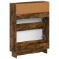 Preview: Schuhschrank EDE 78 x 24 x 103 cm Holzwerkstoff Raucheiche