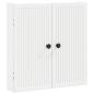 Preview: Dartboard Schrank EDE Wei? 52,5 x 10,5 x 53,5 cm Holzwerkstoff