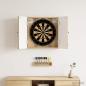 Preview: ARDEBO.de - Dartboard Schrank EDE Artisan-Eiche 52,5 x 10,5 x 53,5 cm
