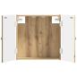 Preview: Dartboard Schrank EDE Artisan-Eiche 52,5 x 10,5 x 53,5 cm