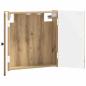 Preview: Dartboard Schrank EDE Artisan-Eiche 52,5 x 10,5 x 53,5 cm