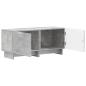 Preview: TV-Schrank Betongrau Holzwerkstoff