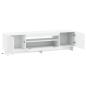 Preview: LED-TV-Schrank EDE 153 x 35 x 43 cm Weiß Holzwerkstoff