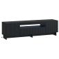 Preview: LED-TV-Schrank EDE 153 x 35 x 43 cm Schwarz Holzwerkstoff