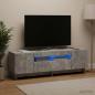 Preview: LED-TV-Schrank EDE 153 x 35 x 43 cm Betongrau Holzwerkstoff