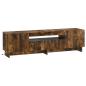 Preview: LED-TV-Schrank EDE 153 x 35 x 43 cm Raucheiche Holzwerkstoff