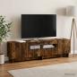 Preview: LED-TV-Schrank EDE 153 x 35 x 43 cm Raucheiche Holzwerkstoff