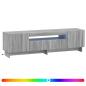 Preview: LED-TV-Schrank EDE 153 x 35 x 43 cm Sonoma-Grau Holzwerkstoff