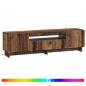 Preview: LED-TV-Schrank EDE 153 x 35 x 43 cm Altholz Holzwerkstoff