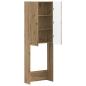 Preview: Toilettenschrank EDE Artisan-Eiche 66 x 25,5 x 190 cm