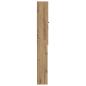 Preview: Toilettenschrank EDE Artisan-Eiche 66 x 25,5 x 190 cm