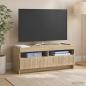 Preview: LED-TV-Schrank EDE 100 x 35 x 43 cm Sonoma-Eiche Holzwerkstoff