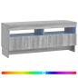 Preview: LED-TV-Schrank EDE 100 x 35 x 43 cm Sonoma-Grau Holzwerkstoff