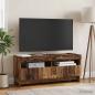 Preview: ARDEBO.de - LED-TV-Schrank EDE 100 x 35 x 43 cm Altholz Holzwerkstoff