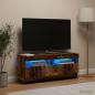 Preview: LED-TV-Schrank EDE 100 x 35 x 43 cm Altholz Holzwerkstoff