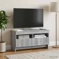 Preview: ARDEBO.de - LED-TV-Schrank ALKMAAR 81 x 35 x 43 cm Sonoma-Grau