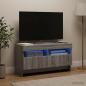 Preview: LED-TV-Schrank ALKMAAR 81 x 35 x 43 cm Sonoma-Grau