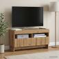 Preview: ARDEBO.de - LED-TV-Schrank ALKMAAR 81 x 35 x 43 cm Artisan-Eiche