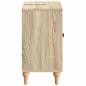 Preview: Waschbeckenschrank ALKMAAR Sonoma-Eiche 59,5 x 31,5 x 59 cm