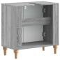 Preview: Waschbeckenschrank ALKMAAR Sonoma-Grau 59,5 x 31,5 x 59 cm