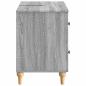 Preview: Waschbeckenschrank ALKMAAR Sonoma-Grau 82 x 41 x 59 cm
