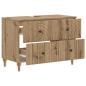 Preview: Waschbeckenschrank ALKMAAR Artisan-Eiche 82 x 41 x 59 cm