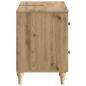 Preview: Waschbeckenschrank ALKMAAR Artisan-Eiche 82 x 41 x 59 cm