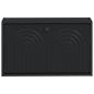 Preview: Wandmontierter Schuhschrank ALKMAAR 71 x 17 x 43 cm Schwarz