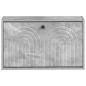 Preview: Wandmontierter Schuhschrank ALKMAAR 71 x 17 x 43 cm Betongrau