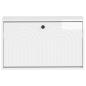 Preview: Wandmontierter Schuhschrank ALKMAAR 71 x 17 x 43 cm