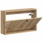 Preview: Wandmontierter Schuhschrank ALKMAAR 71 x 17 x 43 cm