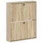 Preview: Wandmontierter Schuhschrank ALKMAAR 71 x 17 x 86 cm