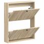 Preview: Wandmontierter Schuhschrank ALKMAAR 71 x 17 x 86 cm