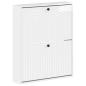 Preview: Wandmontierter Schuhschrank ALKMAAR 71 x 17 x 86 cm