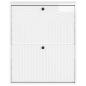 Preview: Wandmontierter Schuhschrank ALKMAAR 71 x 17 x 86 cm