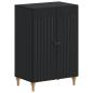 Preview: Schuhschrank ALKMAAR 59,5 x 39,5 x 90 cm Holzwerkstoff Schwarz