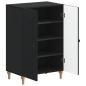 Preview: Schuhschrank ALKMAAR 59,5 x 39,5 x 90 cm Holzwerkstoff Schwarz