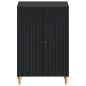 Preview: Schuhschrank ALKMAAR 59,5 x 39,5 x 90 cm Holzwerkstoff Schwarz