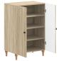 Preview: Schuhschrank ALKMAAR 59,5 x 39,5 x 90 cm Holzwerkstoff