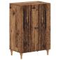 Preview: ARDEBO.de - Schuhschrank ALKMAAR 59,5 x 39,5 x 90 cm Holzwerkstoff Altholz